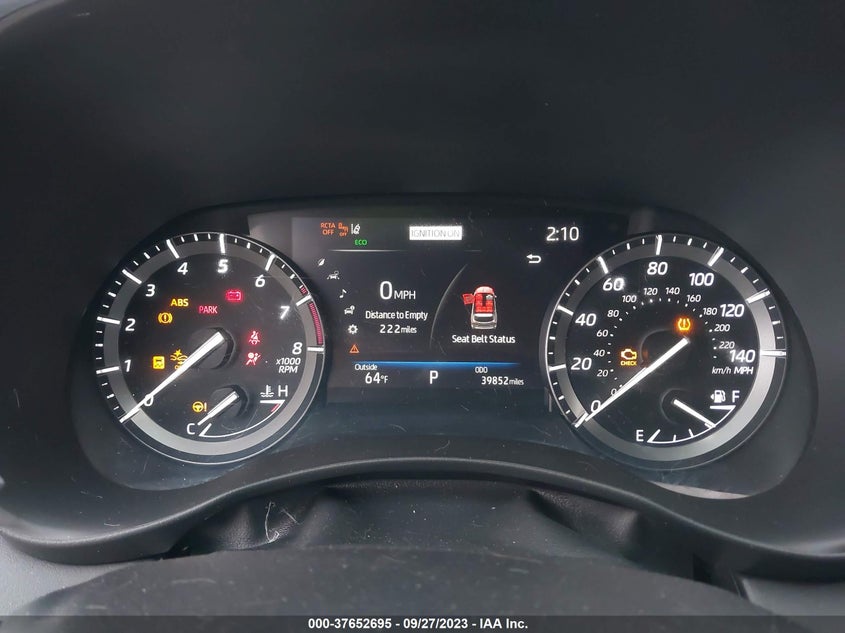 VIN 5TDLZRBH0MS062219 2021 TOYOTA HIGHLANDER XSE