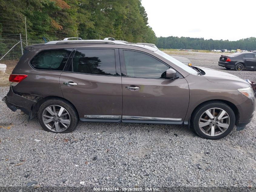 2015 NISSAN PATHFINDER PLATINUM - 5N1AR2MN4FC603841