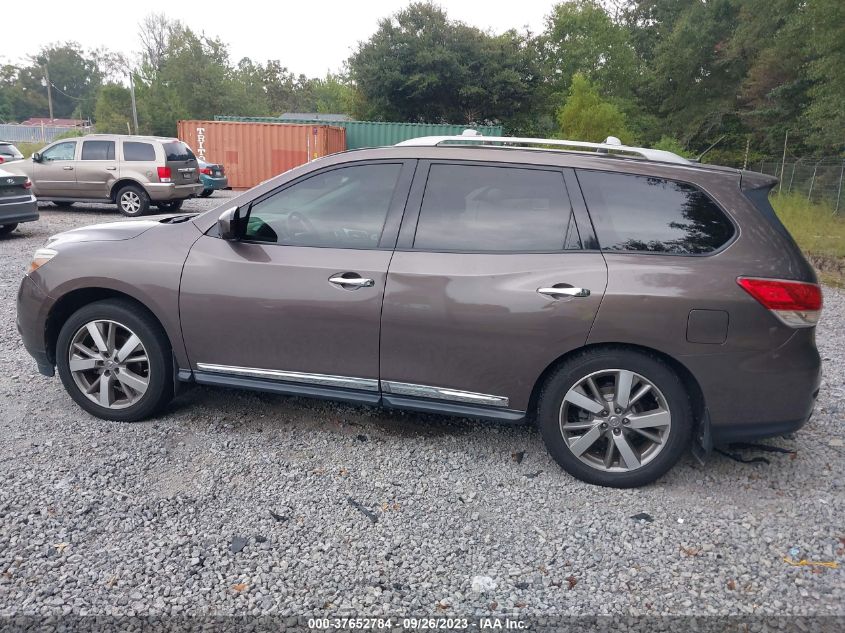 2015 NISSAN PATHFINDER PLATINUM - 5N1AR2MN4FC603841
