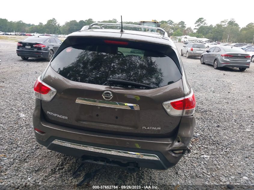 2015 NISSAN PATHFINDER PLATINUM - 5N1AR2MN4FC603841