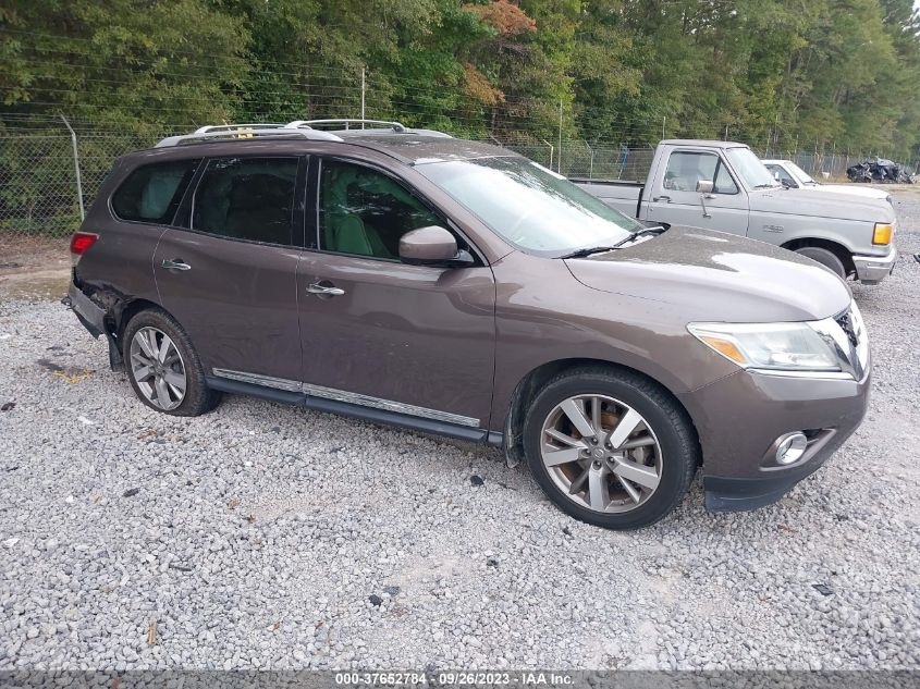 2015 NISSAN PATHFINDER PLATINUM - 5N1AR2MN4FC603841
