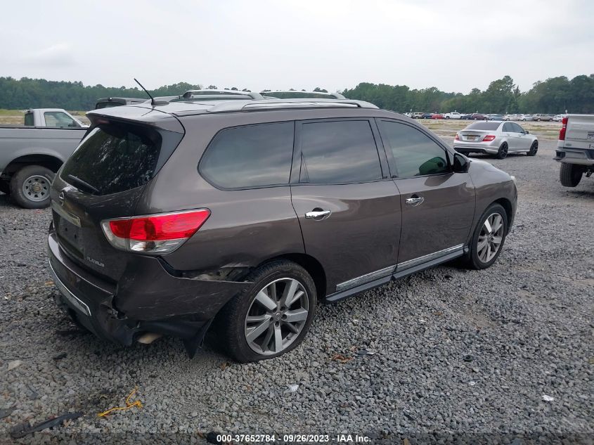 2015 NISSAN PATHFINDER PLATINUM - 5N1AR2MN4FC603841