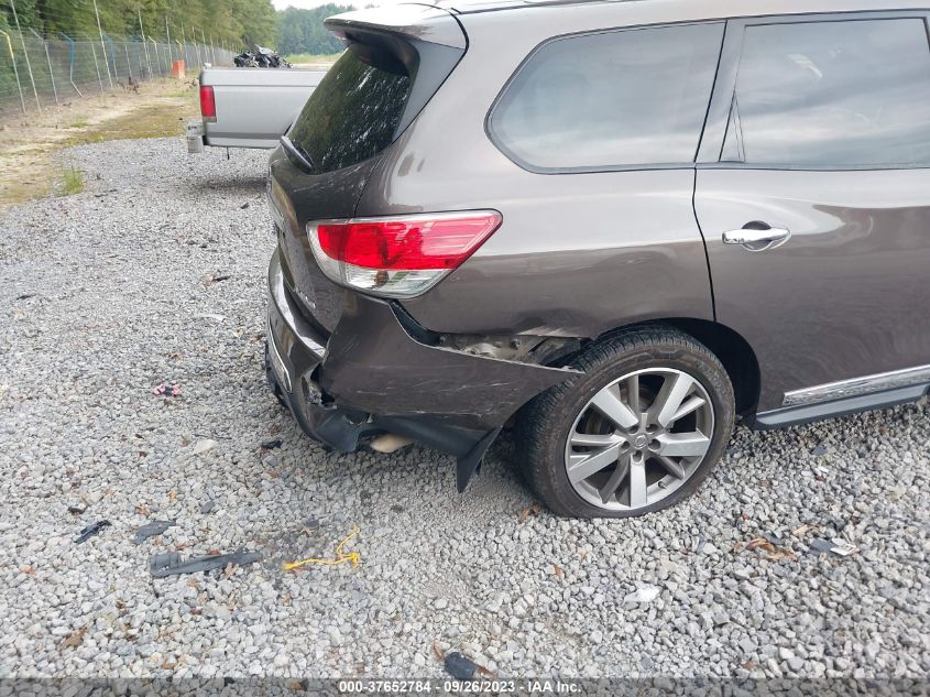 2015 NISSAN PATHFINDER PLATINUM - 5N1AR2MN4FC603841