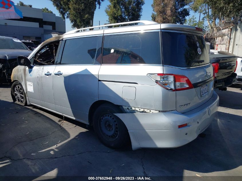 2016 NISSAN QUEST S - JN8AE2KP9G9150761