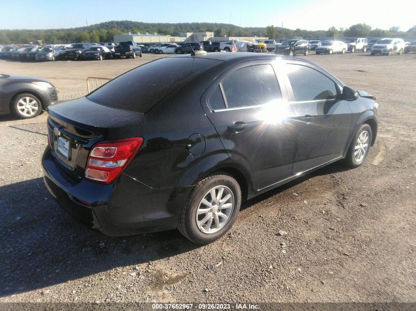 2017 CHEVROLET SONIC LT - 1G1JD5SHXH4151742