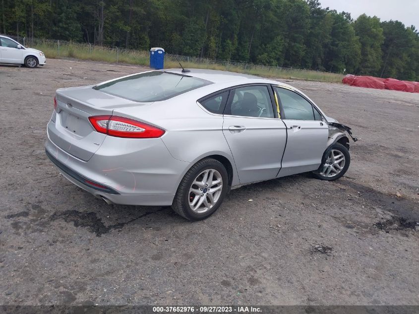 2014 FORD FUSION SE - 1FA6P0H7XE5400557