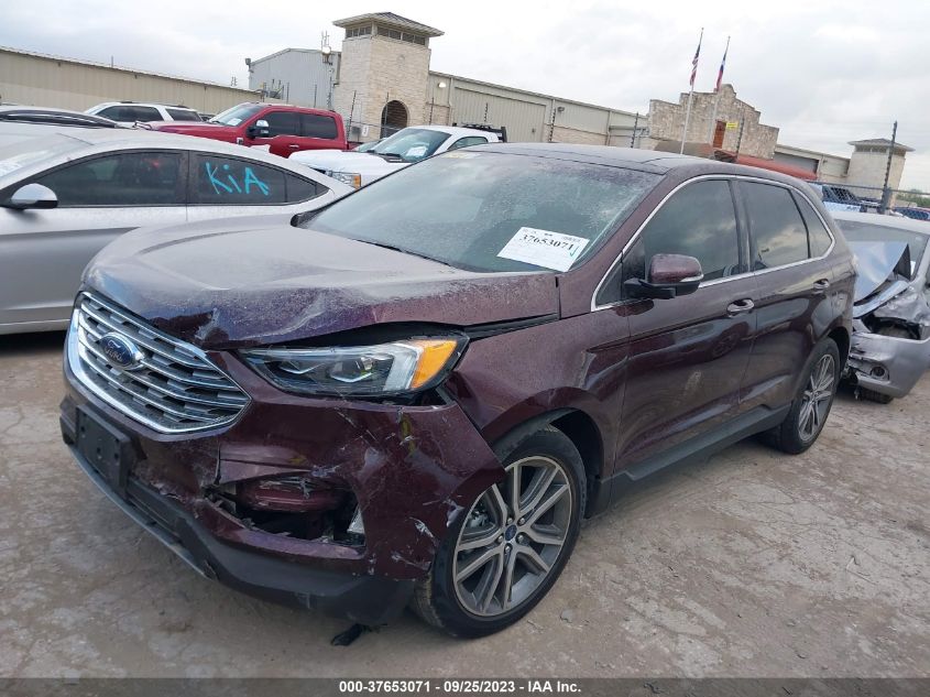 2FMPK3K91KBC35350 2019 FORD EDGE, photo no. 2