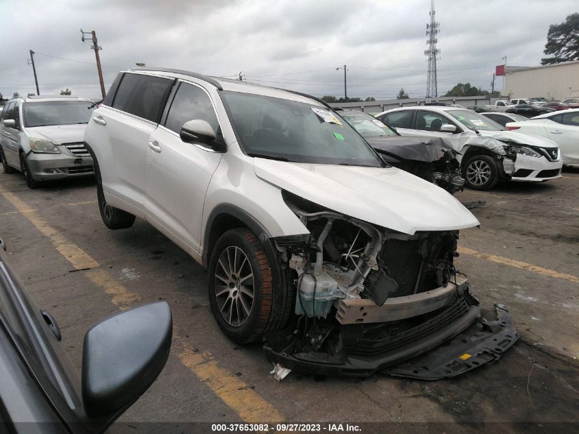 2018 TOYOTA HIGHLANDER SE/XLE - 5TDKZRFHXJS530507