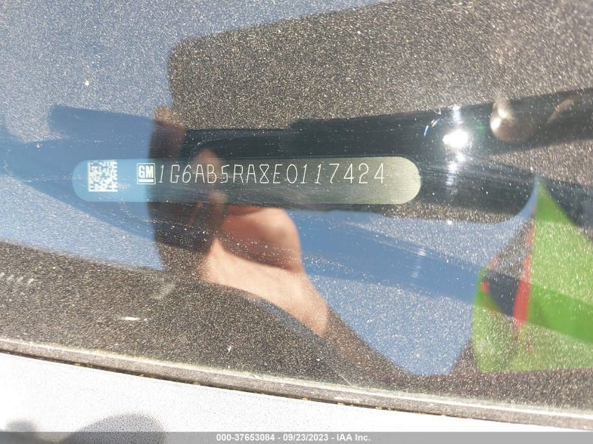 2014 CADILLAC ATS LUXURY - 1G6AB5RA8E0117424
