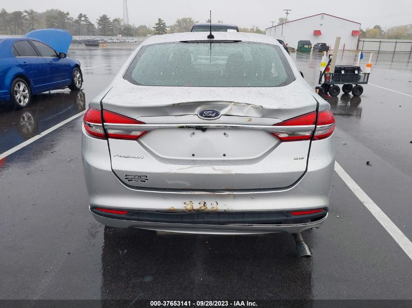 2017 FORD FUSION SE - 3FA6P0H70HR253702