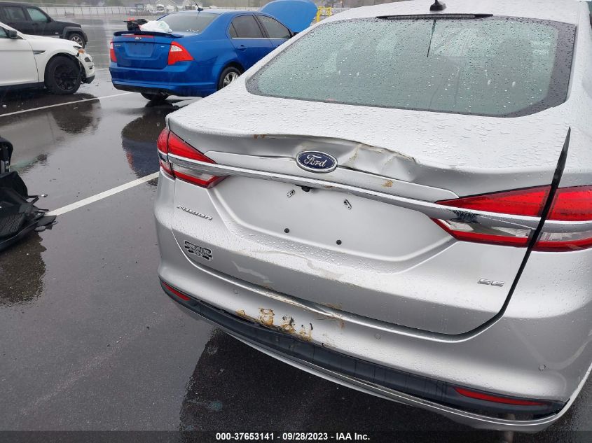 2017 FORD FUSION SE - 3FA6P0H70HR253702