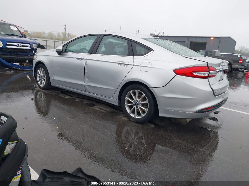 2017 FORD FUSION SE - 3FA6P0H70HR253702