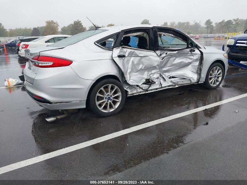 2017 FORD FUSION SE - 3FA6P0H70HR253702