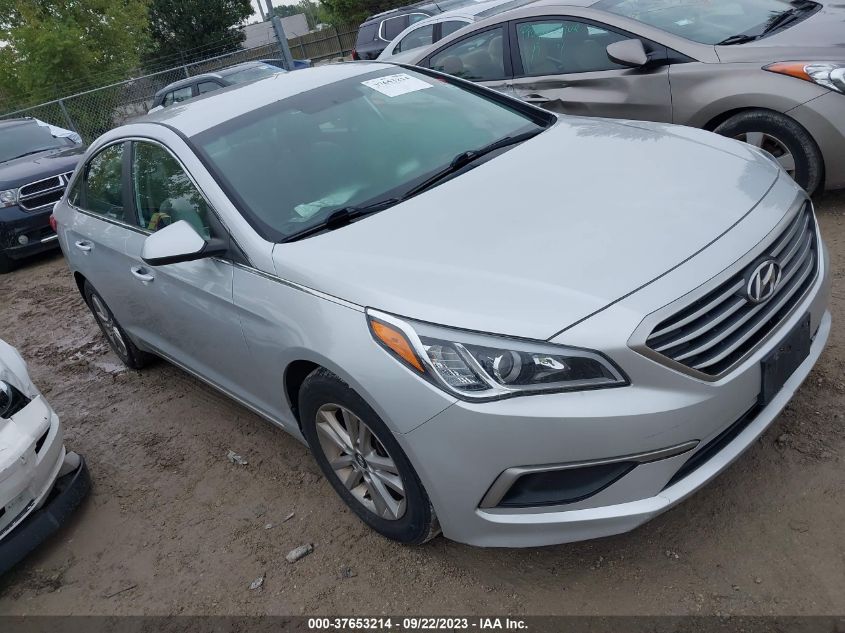 2017 HYUNDAI SONATA 2.4L - 5NPE24AF7HH561451