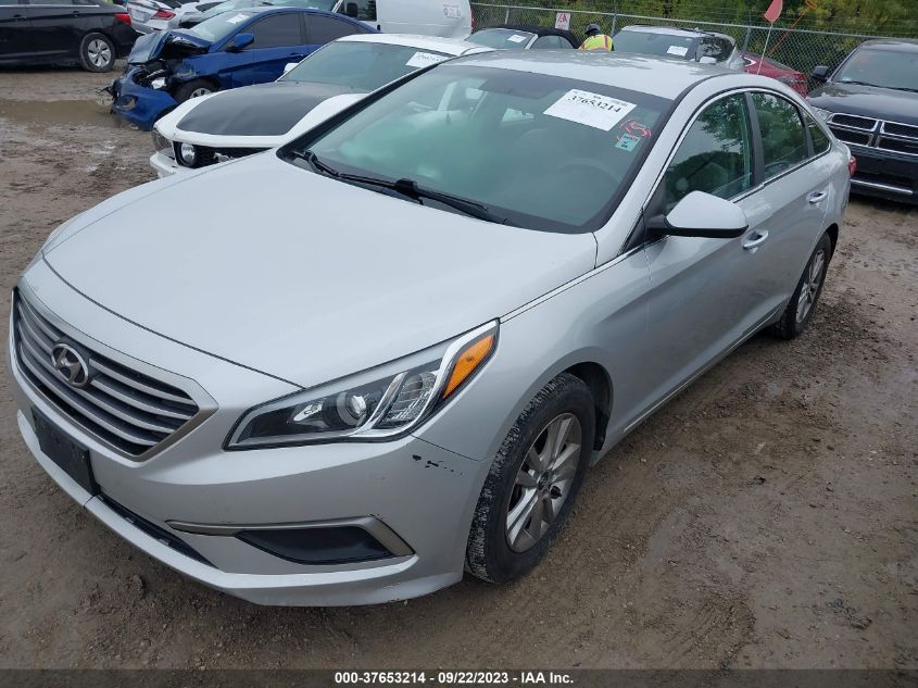 2017 HYUNDAI SONATA 2.4L - 5NPE24AF7HH561451