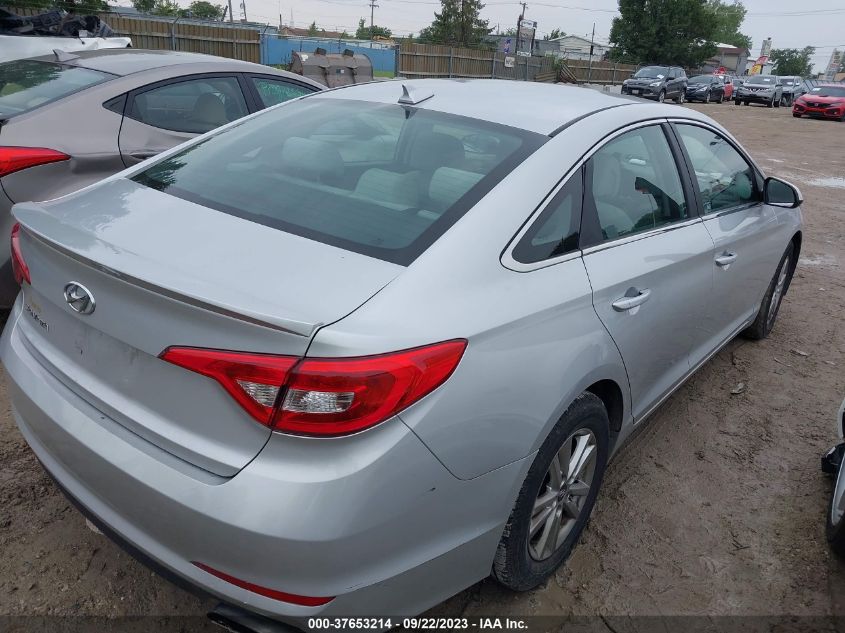 2017 HYUNDAI SONATA 2.4L - 5NPE24AF7HH561451