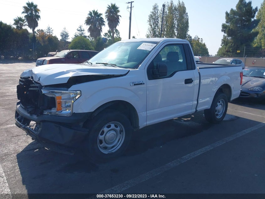 VIN 1FTMF1CB3KKC51573 2019 FORD F-150 XL/XLT