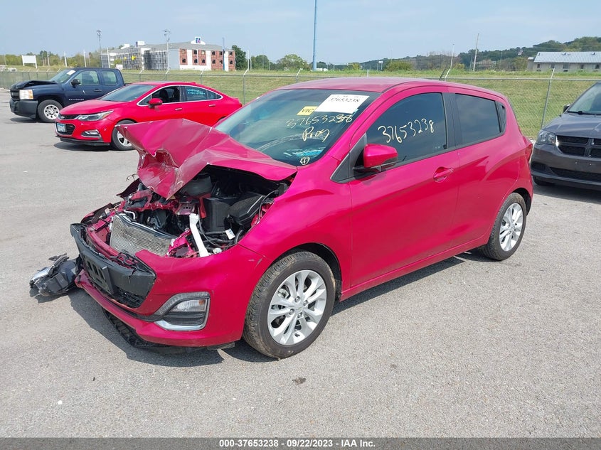 VIN KL8CD6SA4LC431057 2020 CHEVROLET SPARK LT