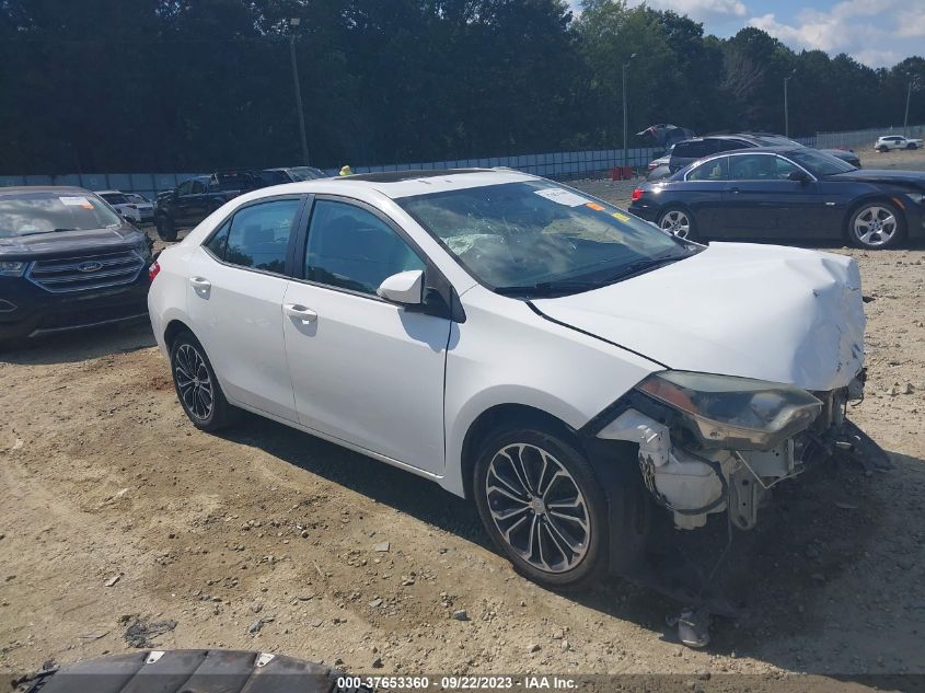 2015 TOYOTA COROLLA L/LE/S/S PLUS/LE PLUS - 5YFBURHE2FP288832