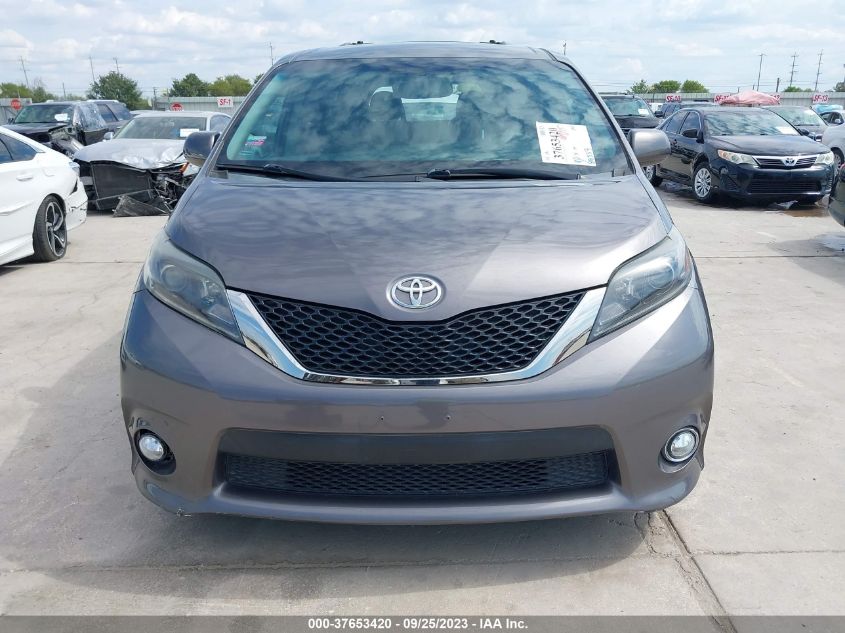 5TDXK3DC3FS661638 2015 TOYOTA SIENNA, photo no. 12