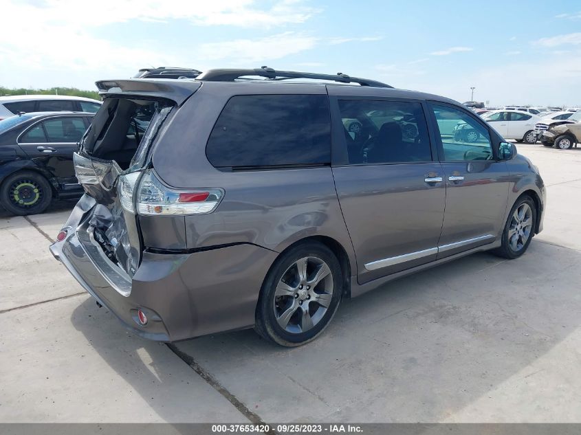 5TDXK3DC3FS661638 2015 TOYOTA SIENNA, photo no. 4