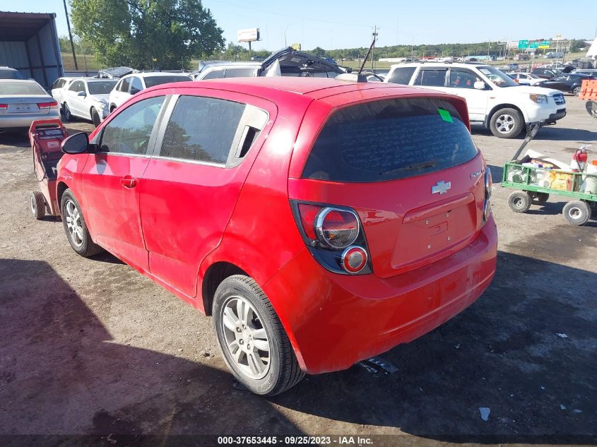 2015 CHEVROLET SONIC LT - 1G1JC6SH9F4219664