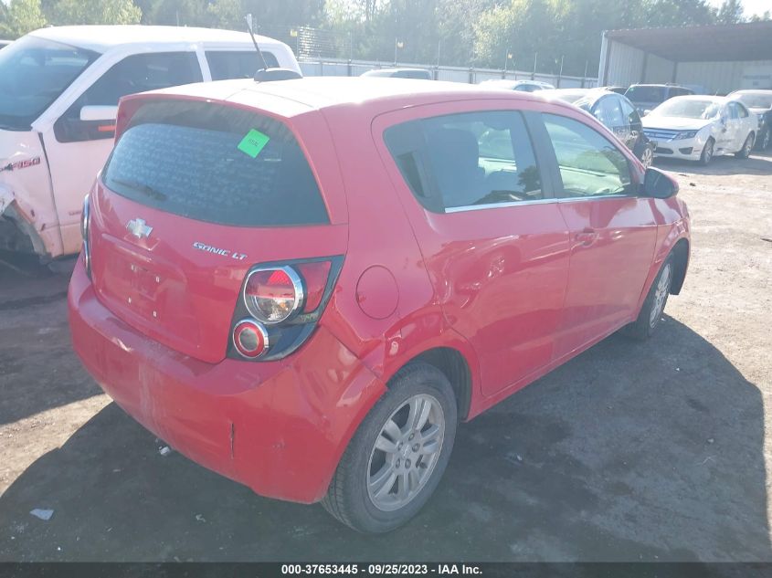 2015 CHEVROLET SONIC LT - 1G1JC6SH9F4219664