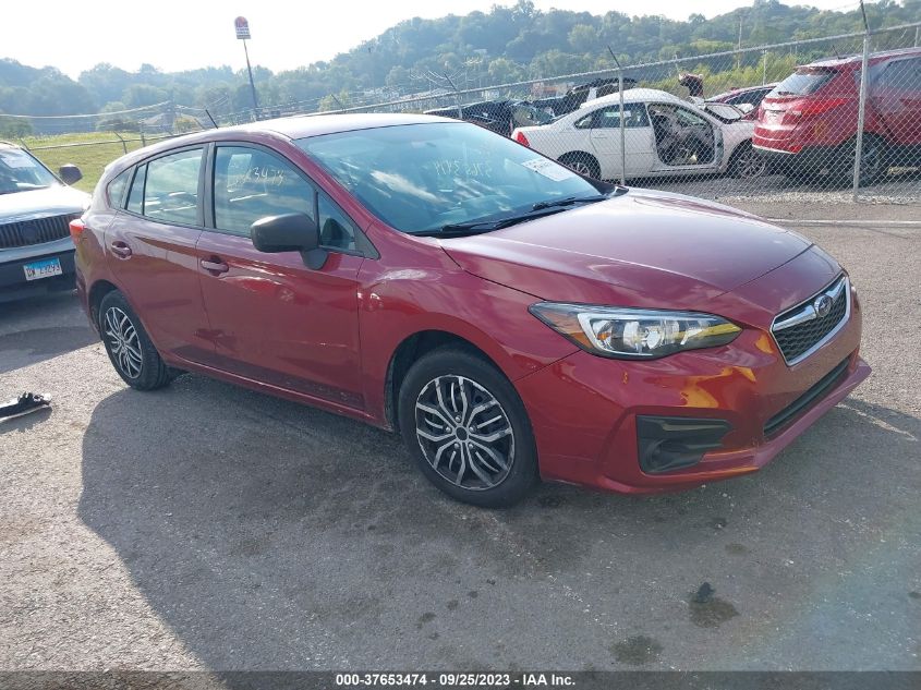 2017 SUBARU IMPREZA - 4S3GTAA61H3714907