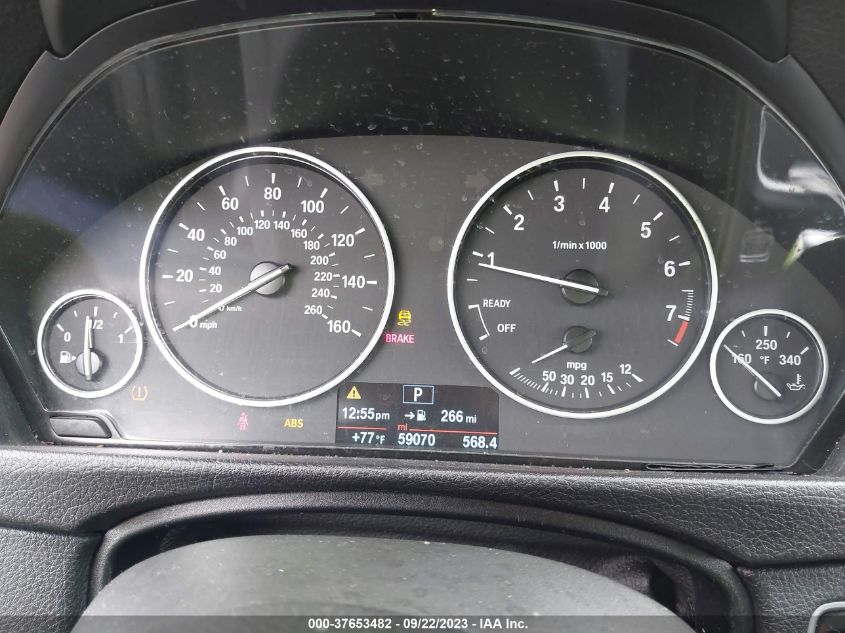 2016 BMW 320I WBA8A9C57GK617306
