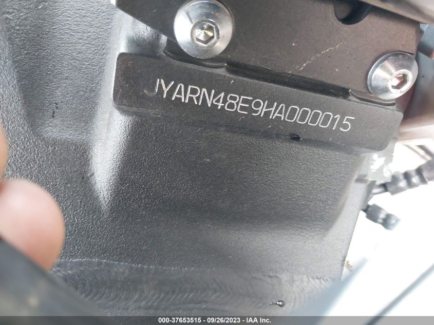 2017 YAMAHA FZ10 JYARN48E9HA000015