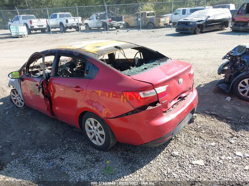 2014 KIA RIO LX - KNADM4A35E6326206