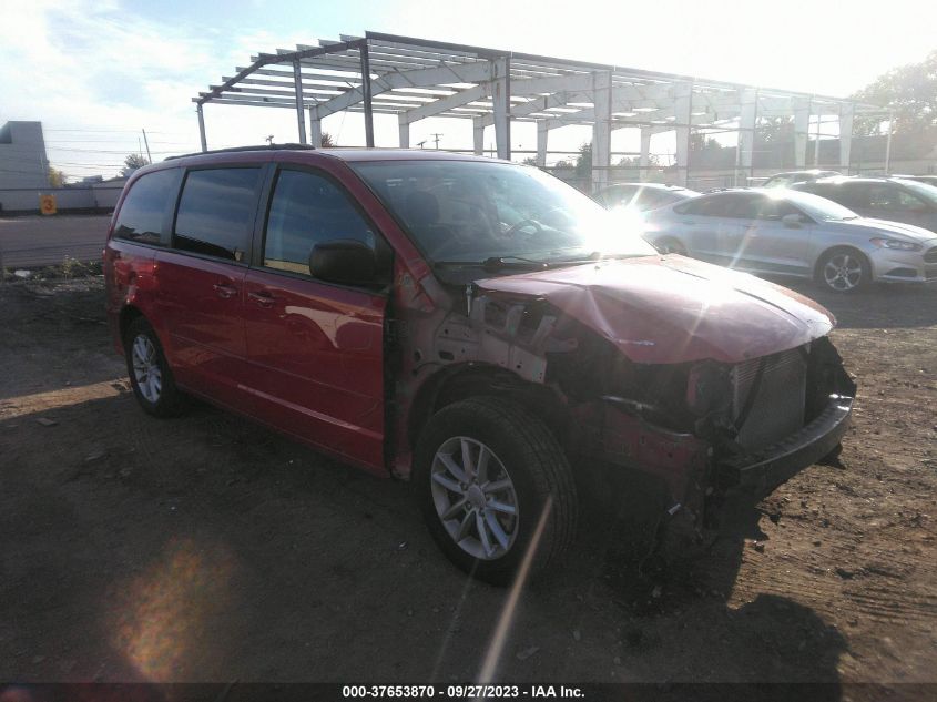 2013 DODGE GRAND CARAVAN SXT - 2C4RDGBG0DR570493