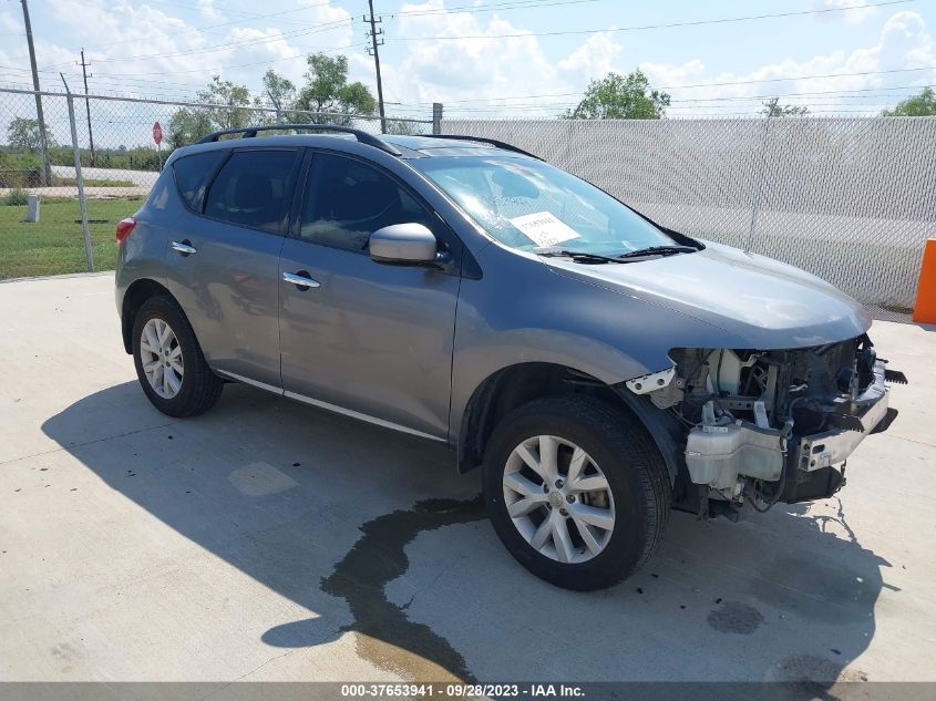 2013 NISSAN MURANO SL - JN8AZ1MUXDW204311