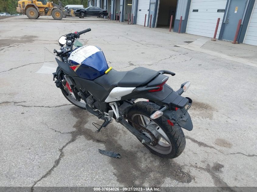 2012 HONDA CBR250 R MLHMC4104C5203556