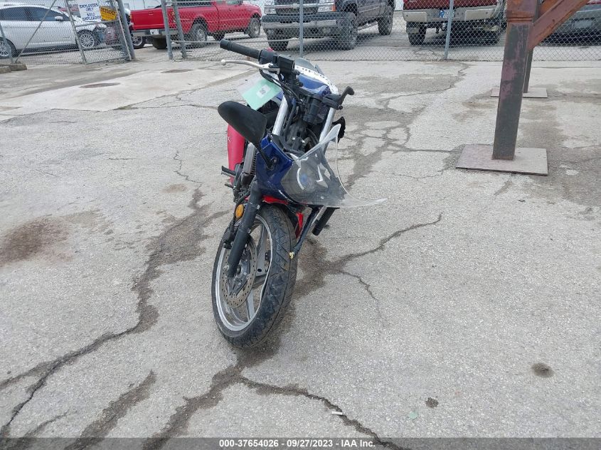 2012 HONDA CBR250 R MLHMC4104C5203556