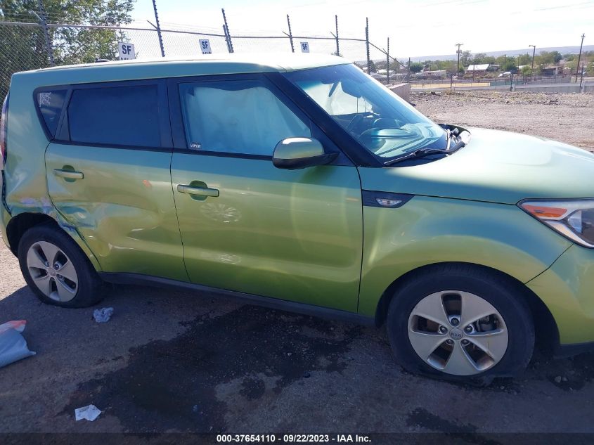 2014 KIA SOUL BASE - KNDJN2A27E7725028