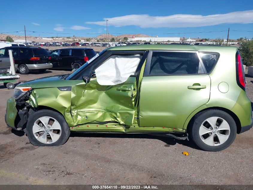 2014 KIA SOUL BASE - KNDJN2A27E7725028