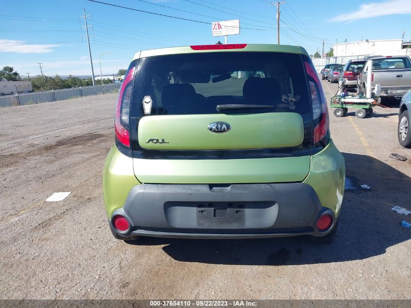 2014 KIA SOUL BASE - KNDJN2A27E7725028
