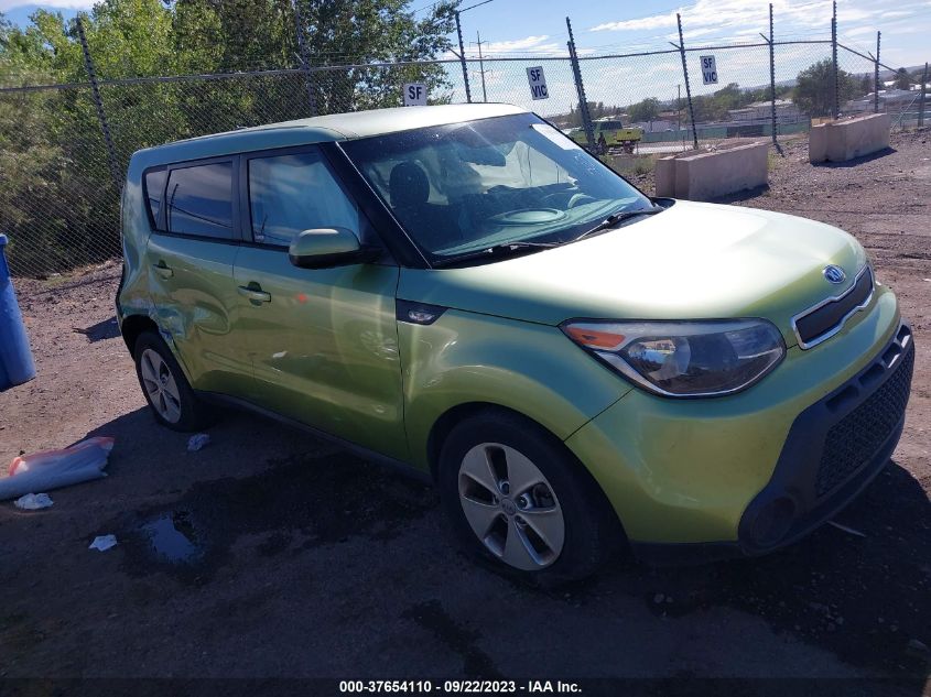 2014 KIA SOUL BASE - KNDJN2A27E7725028