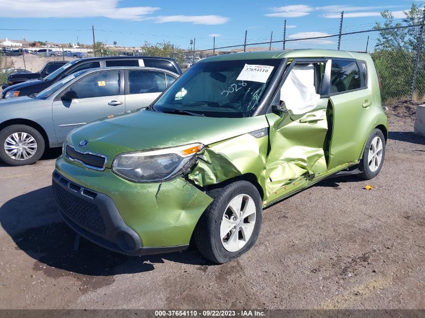 2014 KIA SOUL BASE - KNDJN2A27E7725028