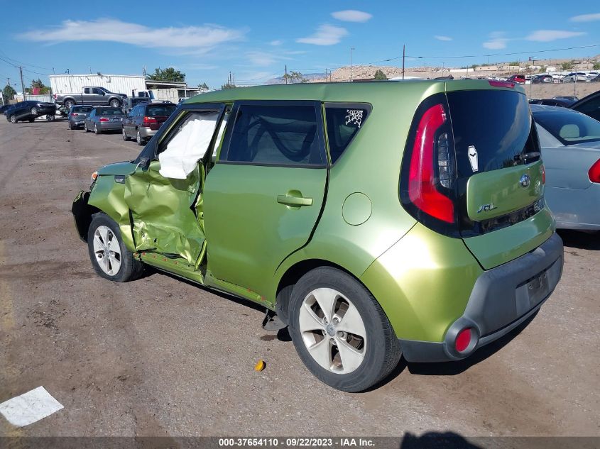 2014 KIA SOUL BASE - KNDJN2A27E7725028