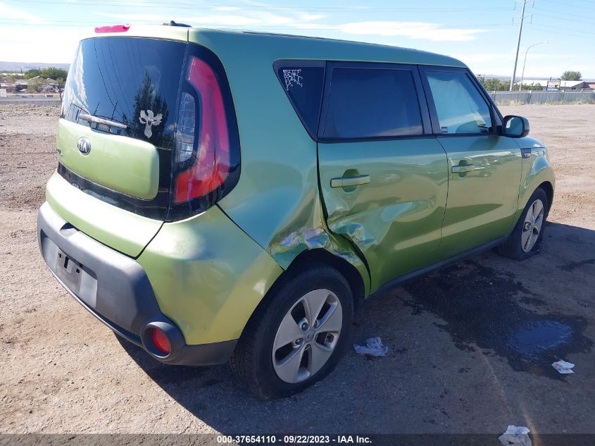 2014 KIA SOUL BASE - KNDJN2A27E7725028
