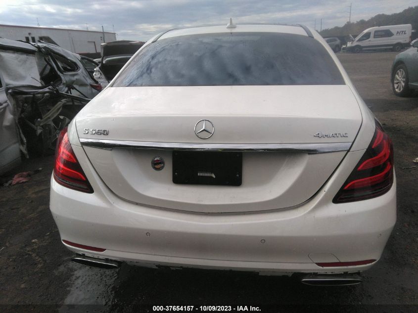 2018 MERCEDES-BENZ S 560 4MATIC WDDUG8GB9JA345628