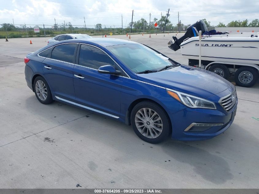 2015 HYUNDAI SONATA 2.4L LIMITED - 5NPE34AF1FH179183