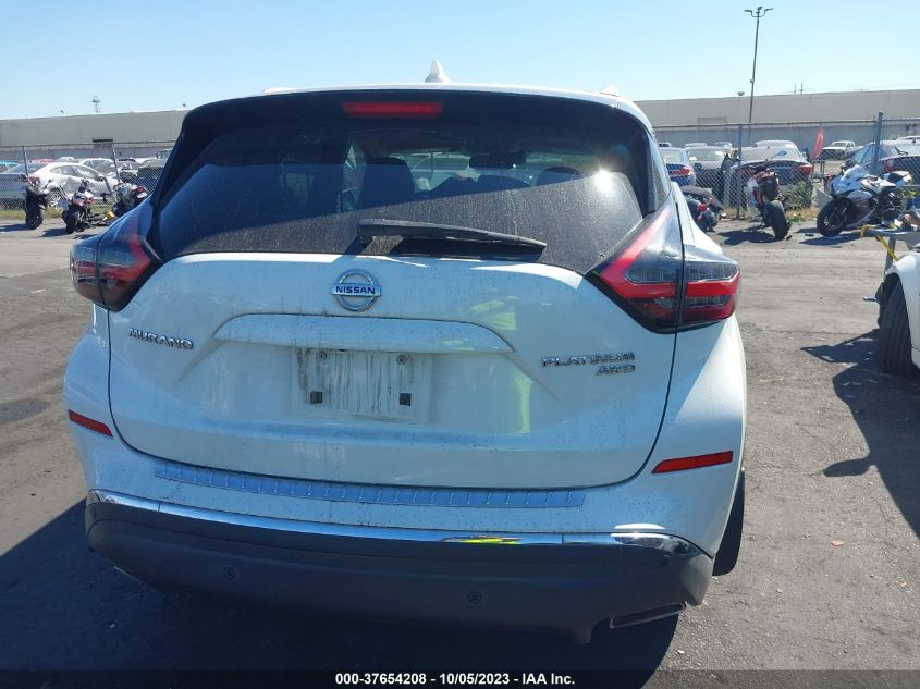 2019 NISSAN MURANO PLATINUM - 5N1AZ2MS4KN114277
