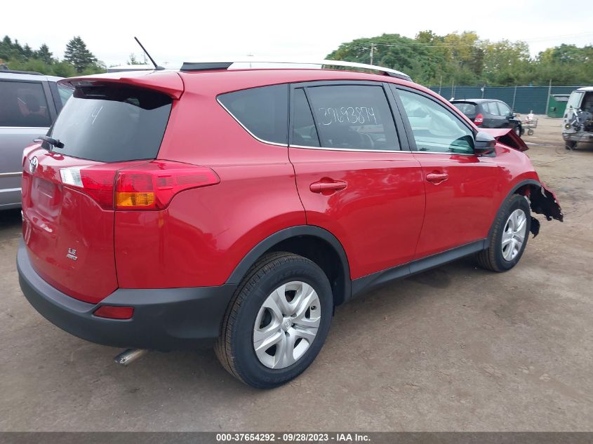 2015 TOYOTA RAV4 LE - 2T3BFREV4FW271910