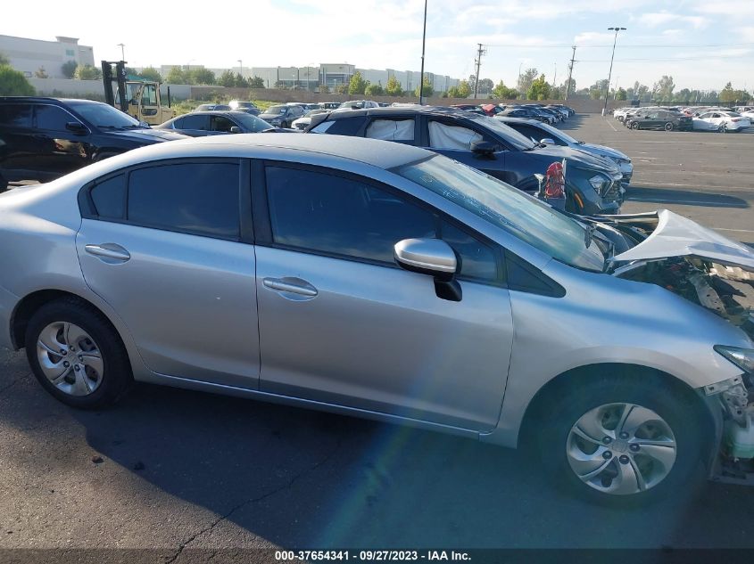 2015 HONDA CIVIC SEDAN LX - 19XFB2F55FE236386