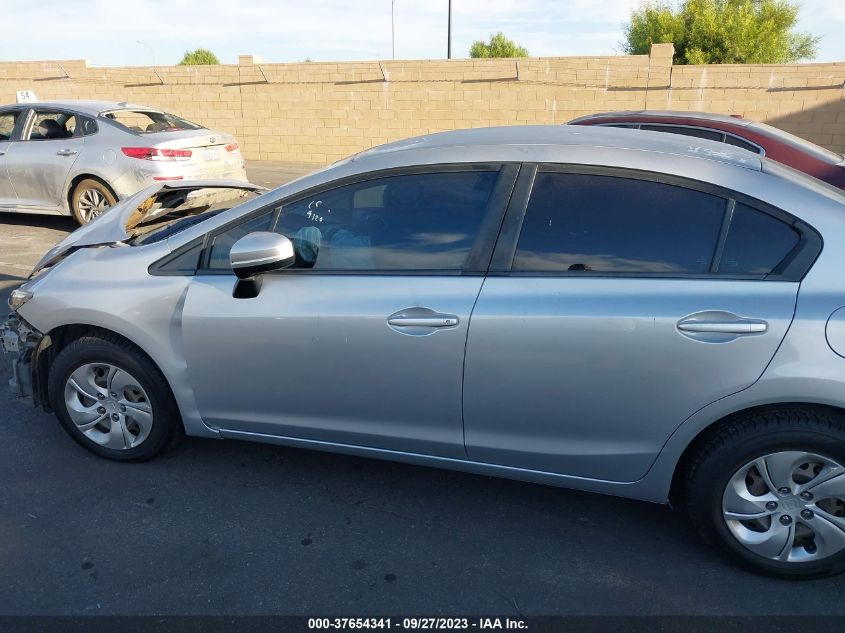 2015 HONDA CIVIC SEDAN LX - 19XFB2F55FE236386
