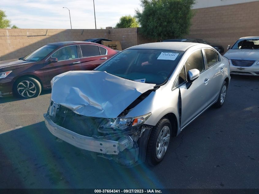 2015 HONDA CIVIC SEDAN LX - 19XFB2F55FE236386