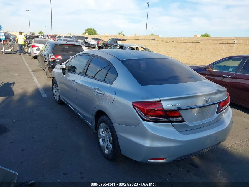 2015 HONDA CIVIC SEDAN LX - 19XFB2F55FE236386